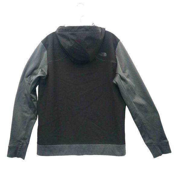 THE NORTH FACE Mens M Jacket Hooded Black & Gray - Picture 2 of 11